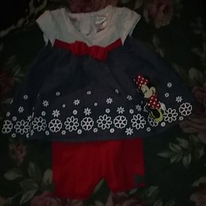 Disney Baby girl outfit set